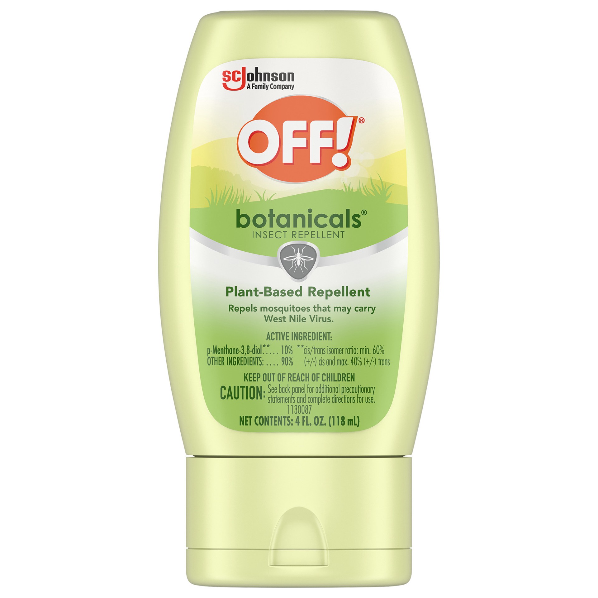 slide 1 of 5, OFF! Botanicals Insect Repellent Lotion with Plant-based Active Ingredient, 4 oz, 4 oz