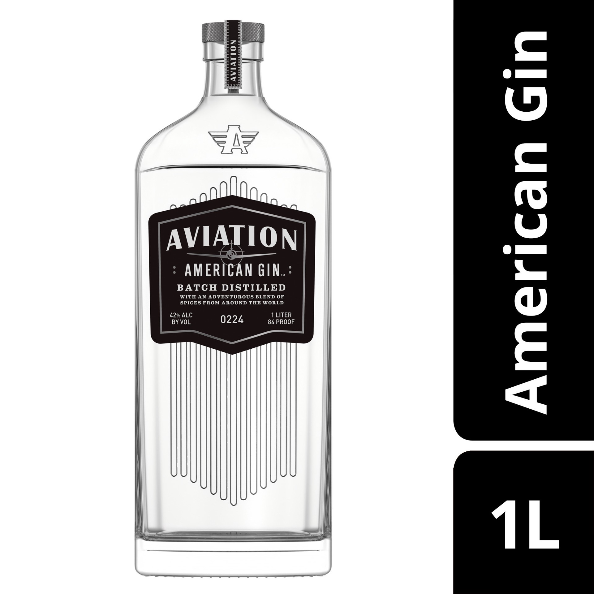 slide 8 of 9, Aviation American Gin, 1L, 1 liter