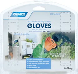 Camco 100 Pack Disposable Gloves - 100 ct