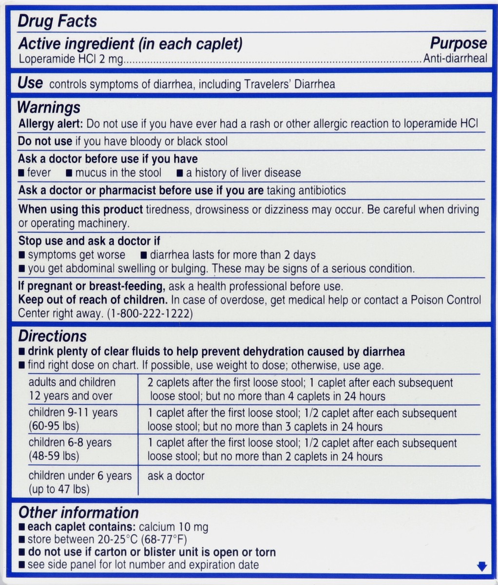 slide 2 of 6, Imodium A-D Caplets, 24 ct