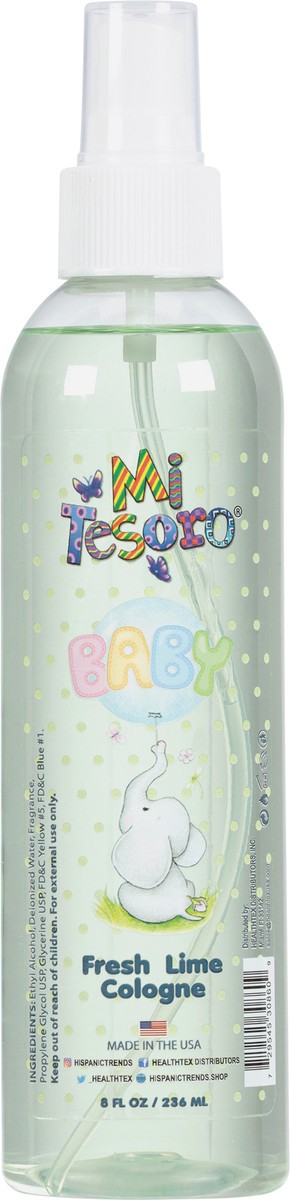 slide 6 of 9, Mi Tesoro Baby Fresh Lime Cologne 8 fl oz, 8 fl oz
