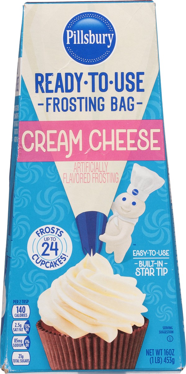 slide 6 of 9, Pillsbury Frosting Filled Pastry Bag Cream Cheese, 16 oz