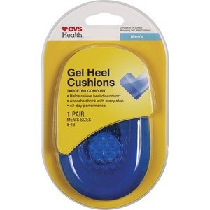 slide 1 of 1, CVS Health Men's Gel Heel Cushion, 1 ct