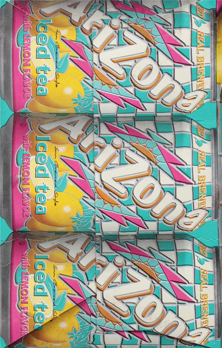 slide 5 of 9, AriZona Iced Tea with Lemon Flavor - 12 ct; 11.5 fl oz, 12 ct; 11.5 fl oz