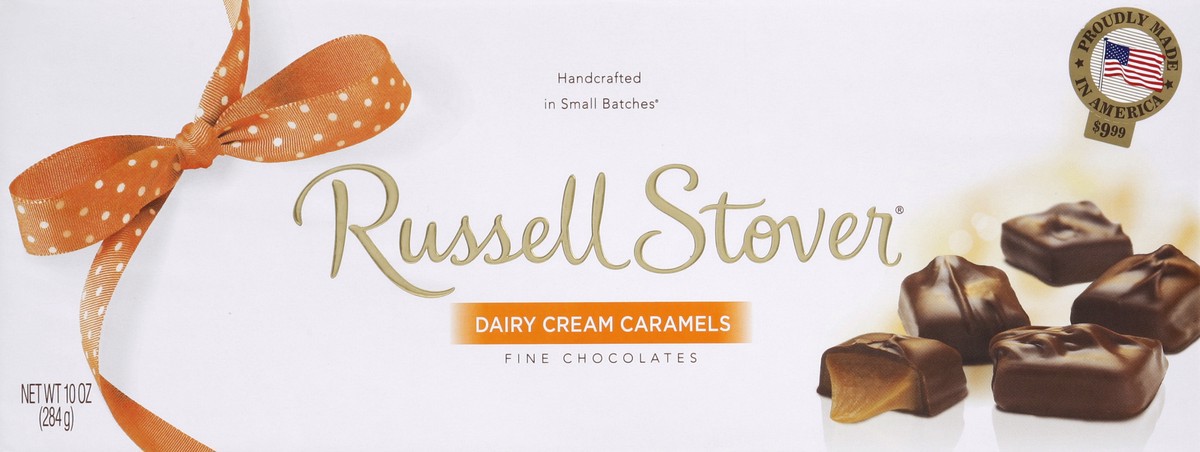 slide 1 of 5, Russell Stover Caramels 10 oz, 10 oz