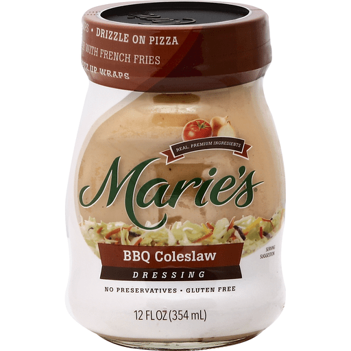 slide 1 of 1, Marie's Coleslaw Dressing, Barbeque, 12 oz