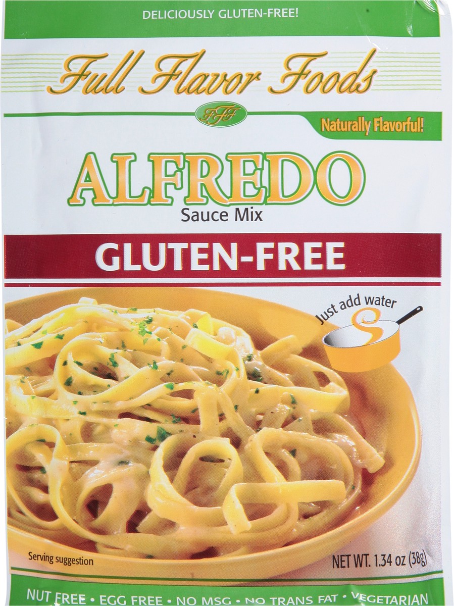 slide 7 of 9, Full Flavor Foods Gluten-Free Alfredo Sauce Mix 1.34 oz, 1.34 oz
