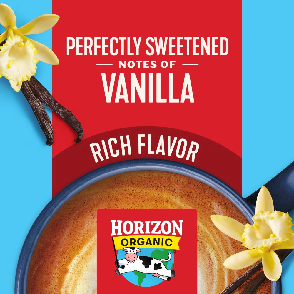 slide 3 of 5, Horizon Organic Real Dairy Homestyle Vanilla Coffee Creamer Carton, 24 fl oz
