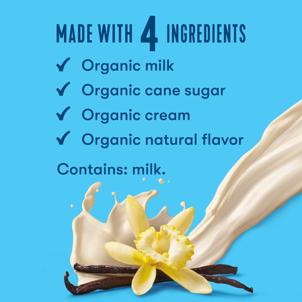 slide 5 of 5, Horizon Organic Real Dairy Homestyle Vanilla Coffee Creamer Carton, 24 fl oz