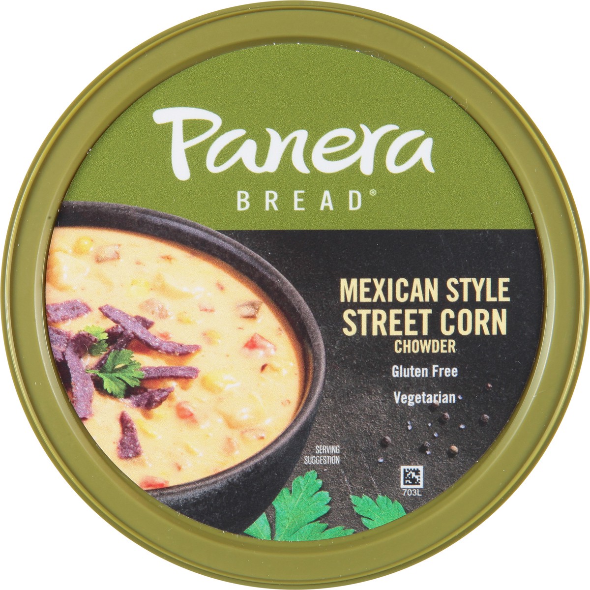 slide 10 of 13, Panera Bread Mexican Style Street Corn Chowder, 32 OZ Soup Cup (Gluten Free), 32 oz