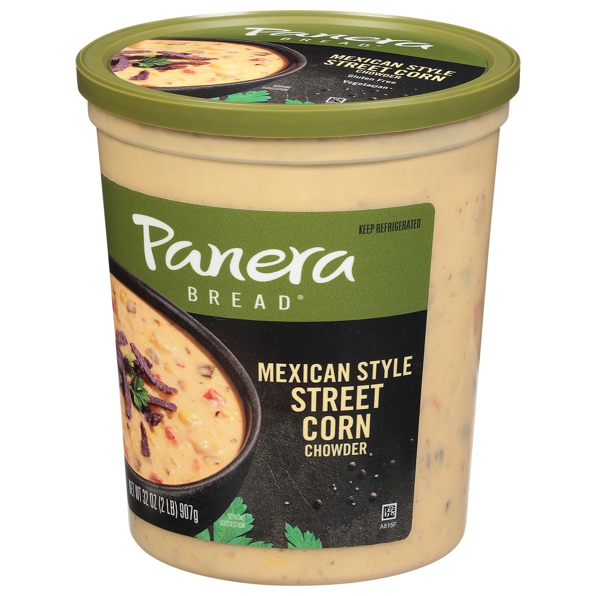 slide 6 of 13, Panera Bread Mexican Style Street Corn Chowder, 32 OZ Soup Cup (Gluten Free), 32 oz