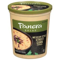 Panera Bread Mexican Style Street Corn Chowder, 32 OZ Soup Cup (Gluten Free)