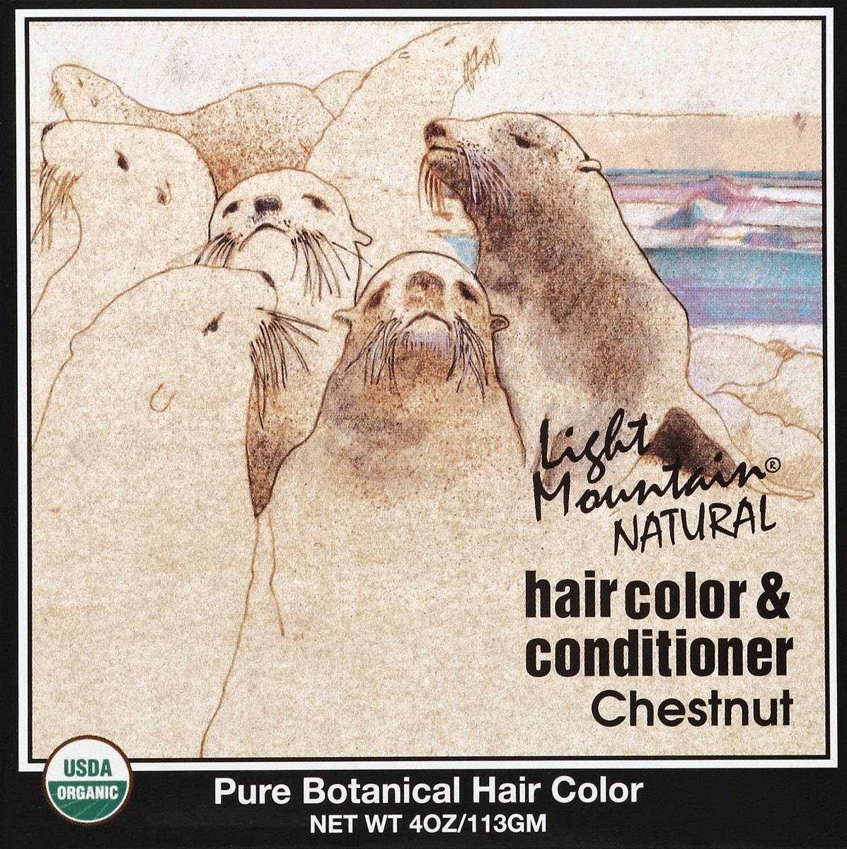 slide 3 of 4, Light Mountain Hair Color & Conditioner, Chestnut, 1 ct