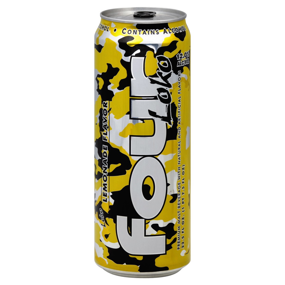 slide 2 of 6, Four Loko Lemonade 23.5Oz Can, 23.5 oz