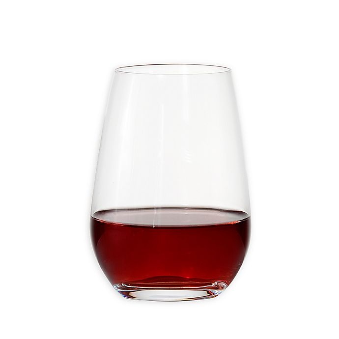 slide 1 of 6, Fortessa Stemless All Purpose Wine Glasses, 4 ct