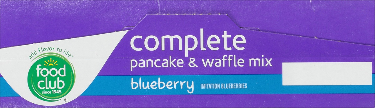 slide 6 of 11, Food Club Blueberry Complete Pancake & Waffle Mix, 28 oz