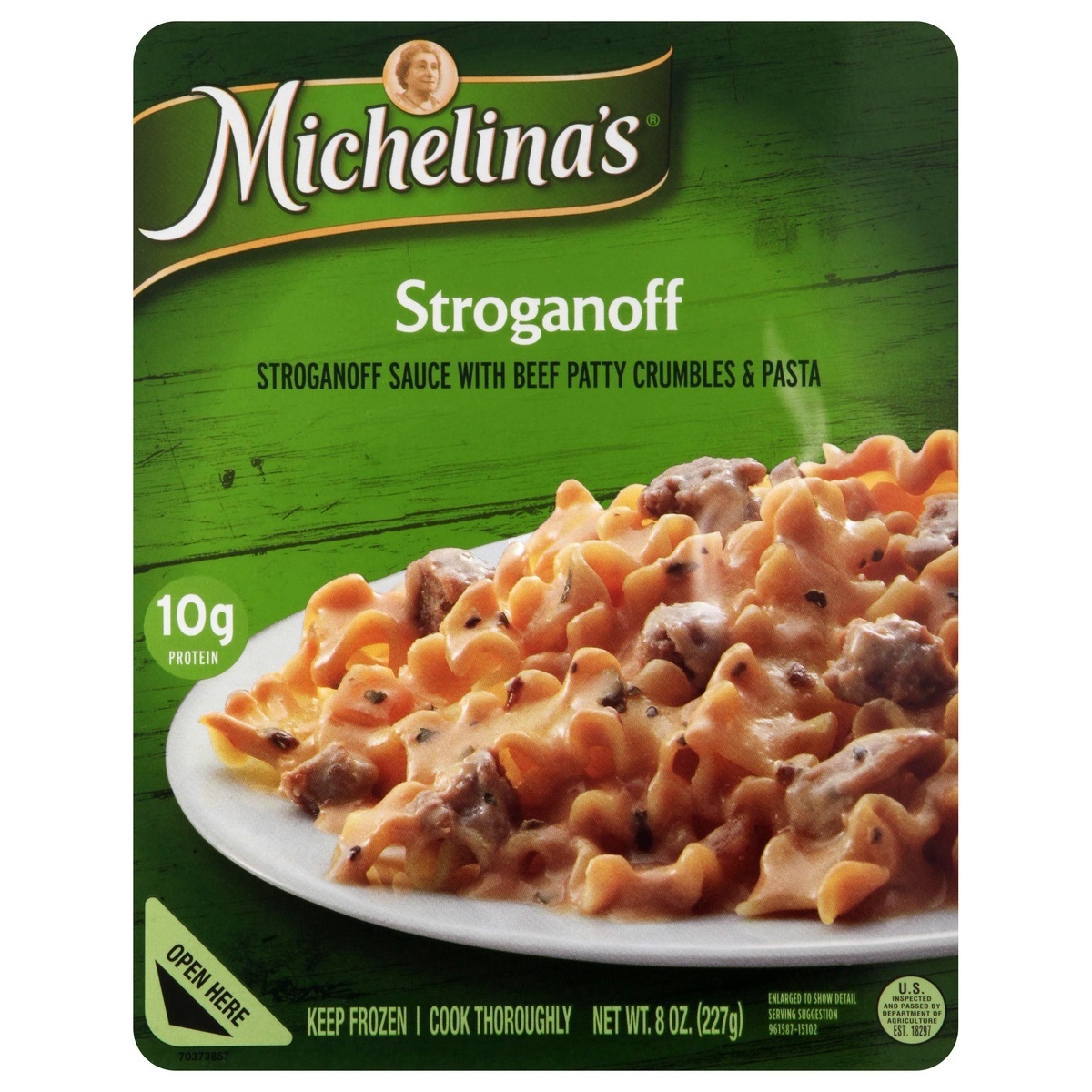 slide 1 of 1, Michelina's Stroganoff with Beef & Pasta, 8 oz