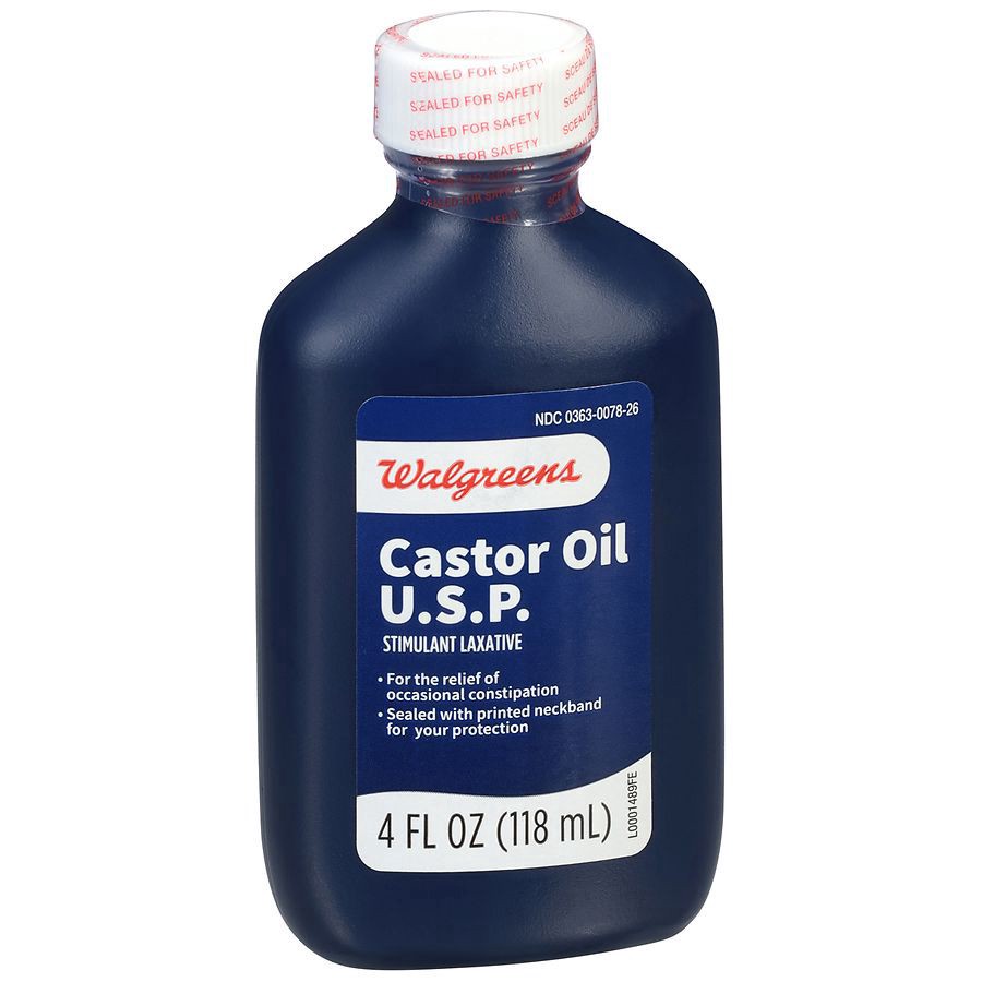slide 2 of 5, Walgreens Castor Oil Usp Stimulant Laxative, 4 fl oz