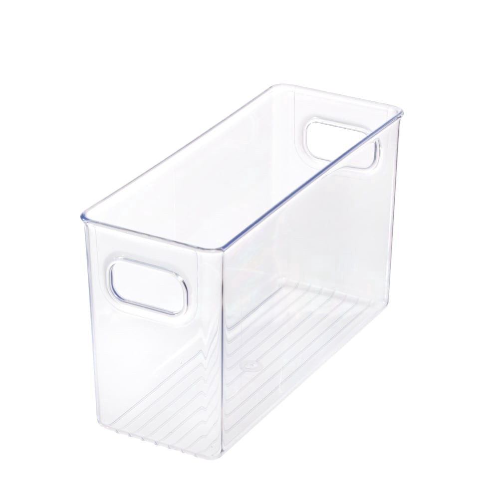 slide 4 of 4, Interdesign Bath Binz! Clear Storage Bin, 1 ct