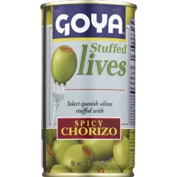 Goya Olives Stuffed W/ Spicy Chorizo