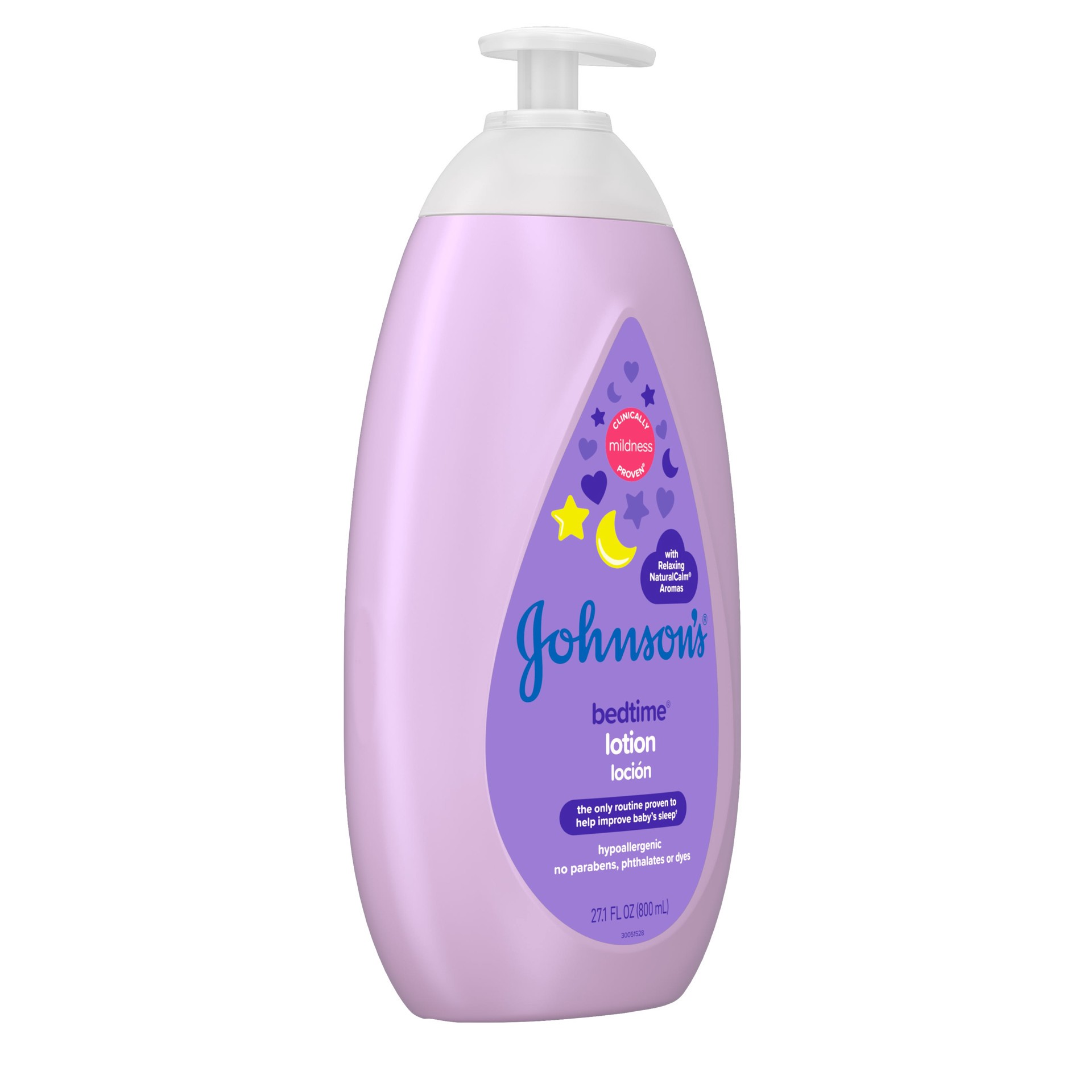 slide 9 of 9, Johnson's Moisturizing Bedtime Baby Body Lotion with Coconut Oil & Natural Calm Aromas - 27.1oz, 27.10 fl oz