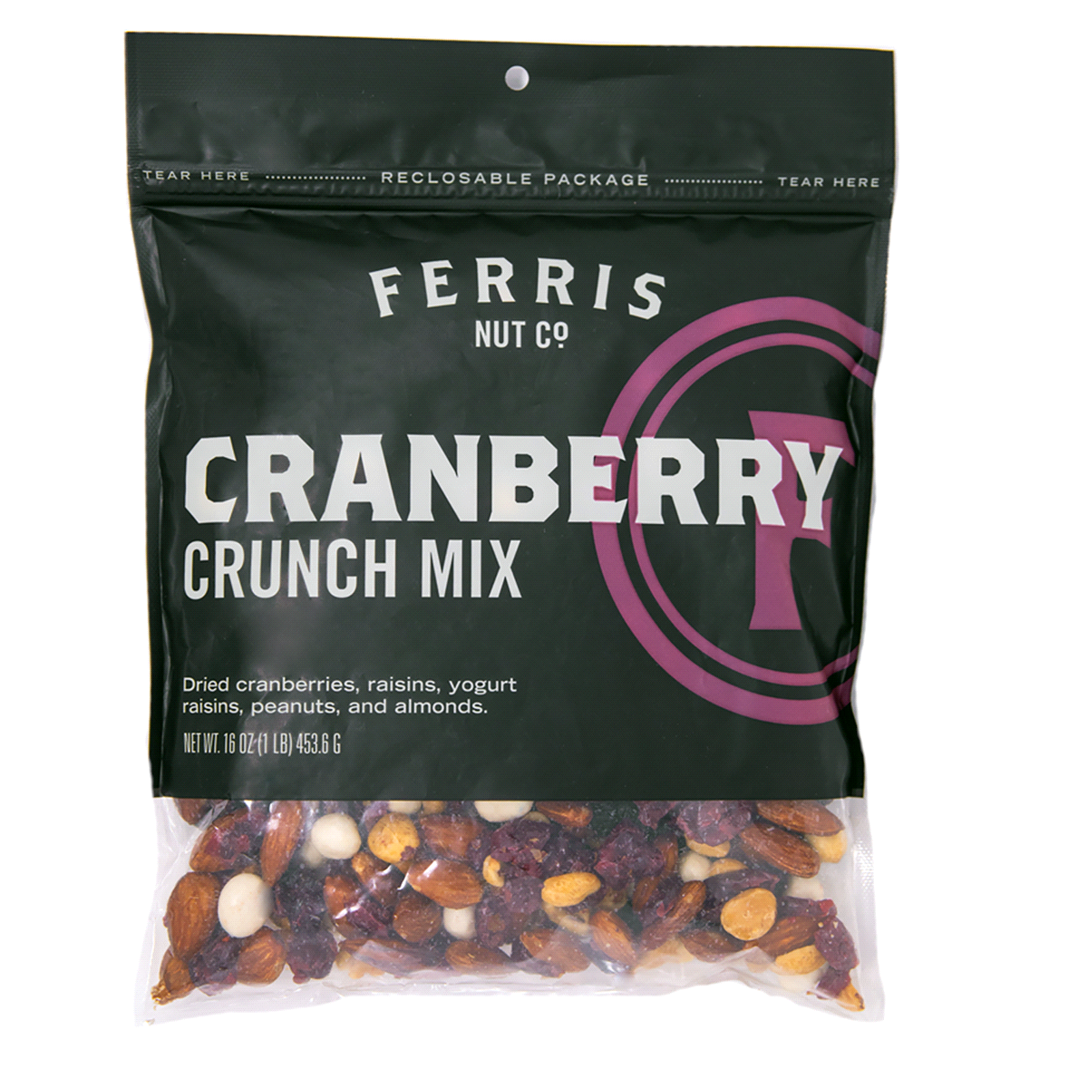 slide 1 of 1, Ferris Coffee & Nut Co. Ferris Nut Co. Cranberry Crunch Mix, 16 oz