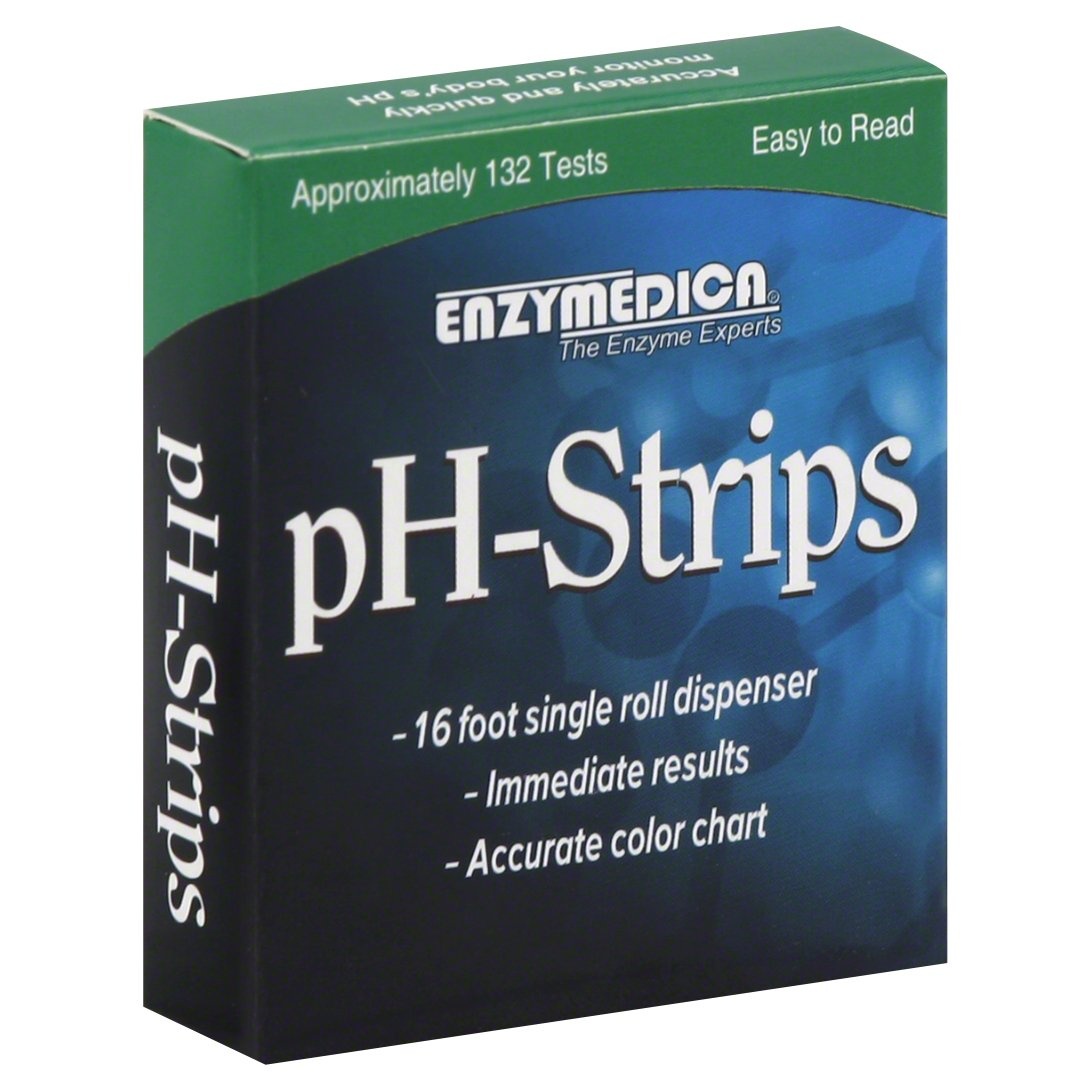 slide 1 of 4, Enzymedica pH-Strips 132 ea, 132 ct