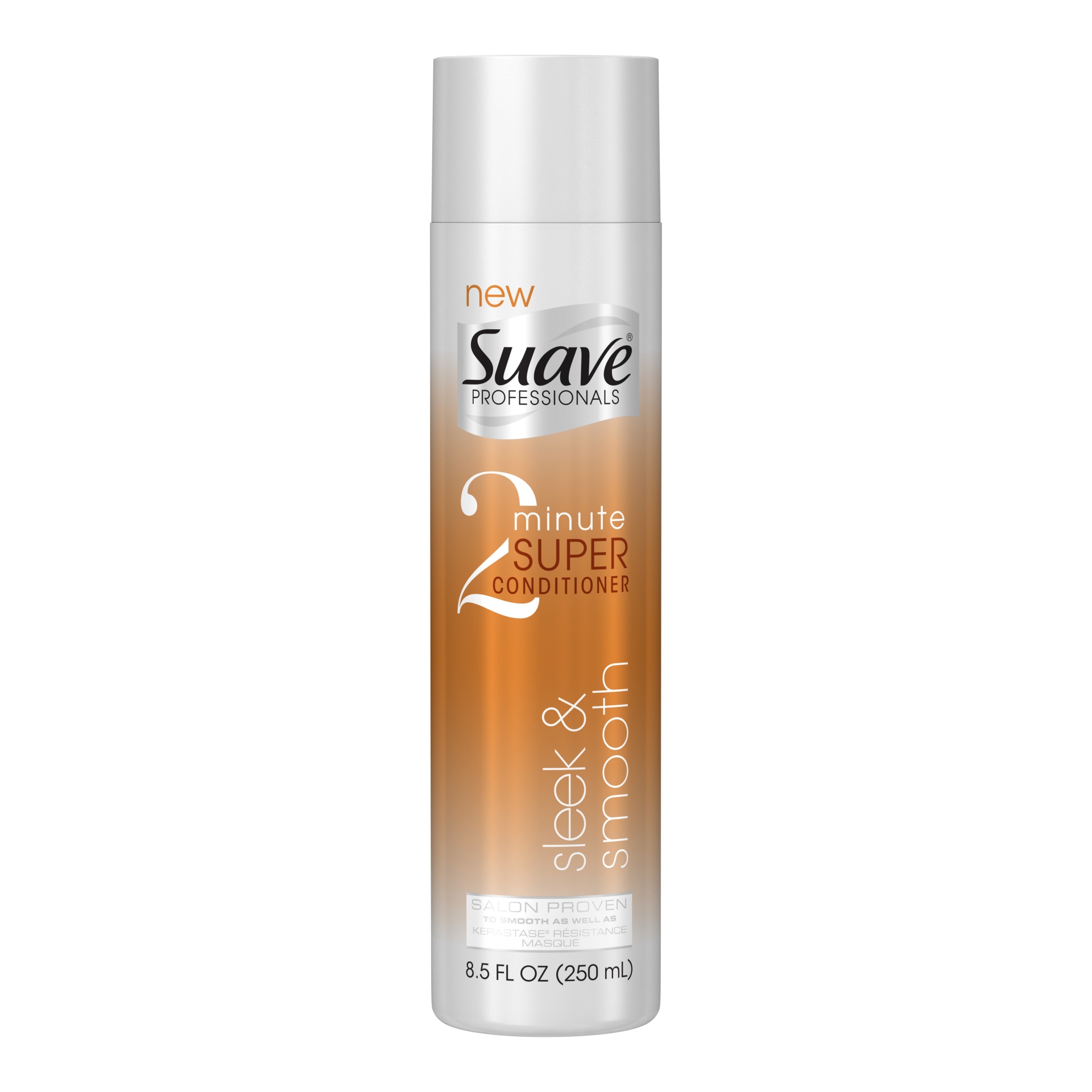 slide 1 of 1, Suave Professionals Sleek & Smooth 2 Minute Super Conditioner, 8.5 oz