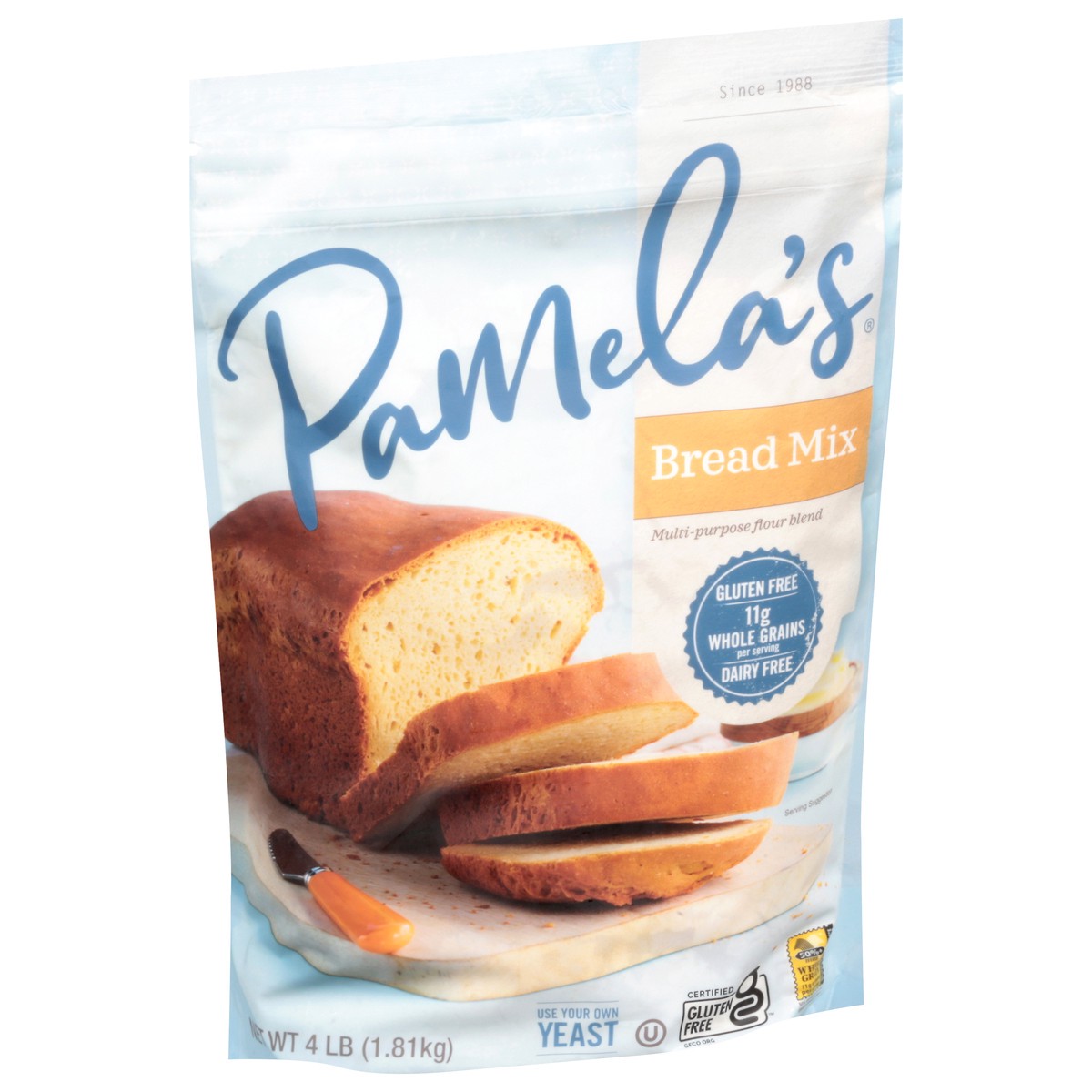 slide 2 of 9, Pamela's Bread Mix 4 lb, 4 lb