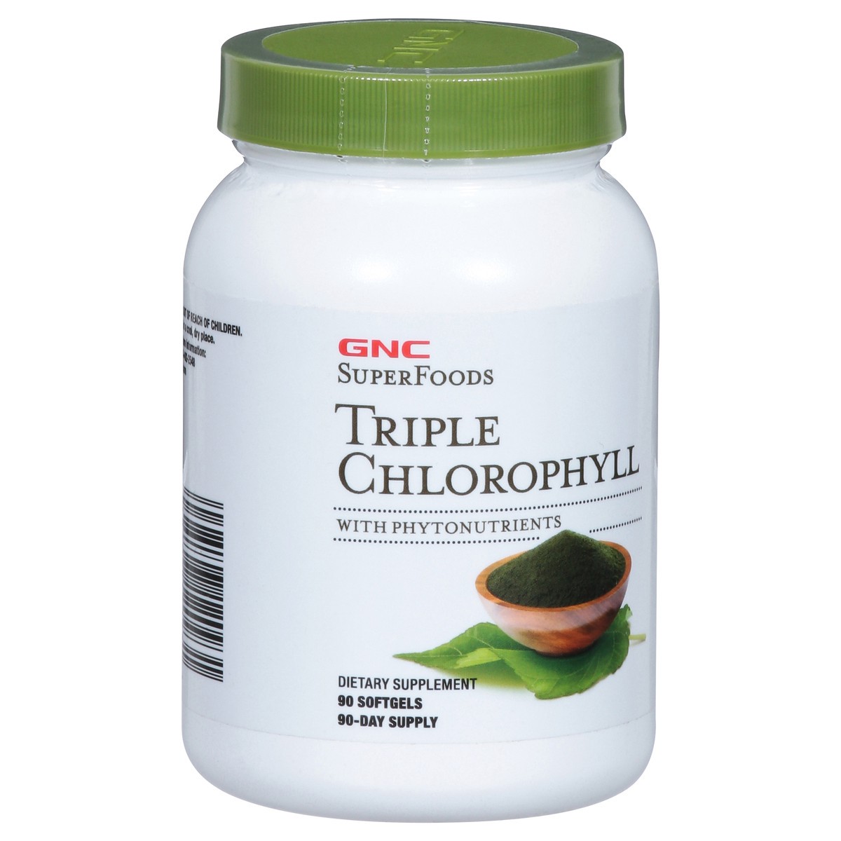 slide 3 of 14, GNC SuperFoods Softgels Triple Chlorophyll with Phytonutrients 90 Softgels, 90 ct