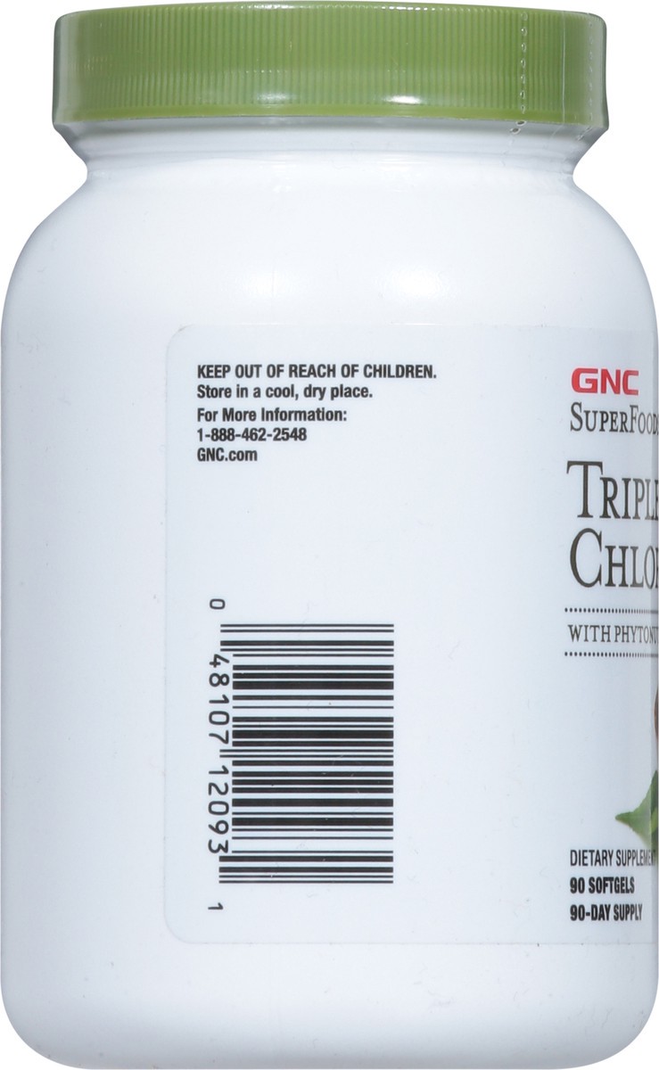 slide 6 of 14, GNC SuperFoods Softgels Triple Chlorophyll with Phytonutrients 90 Softgels, 90 ct