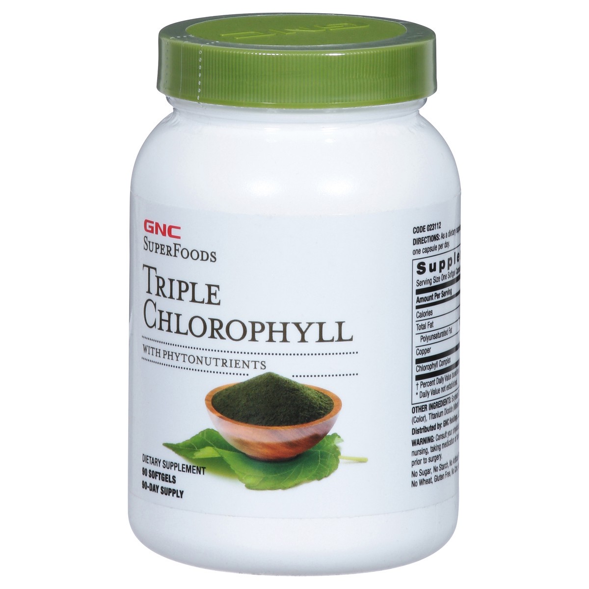 slide 9 of 14, GNC SuperFoods Softgels Triple Chlorophyll with Phytonutrients 90 Softgels, 90 ct