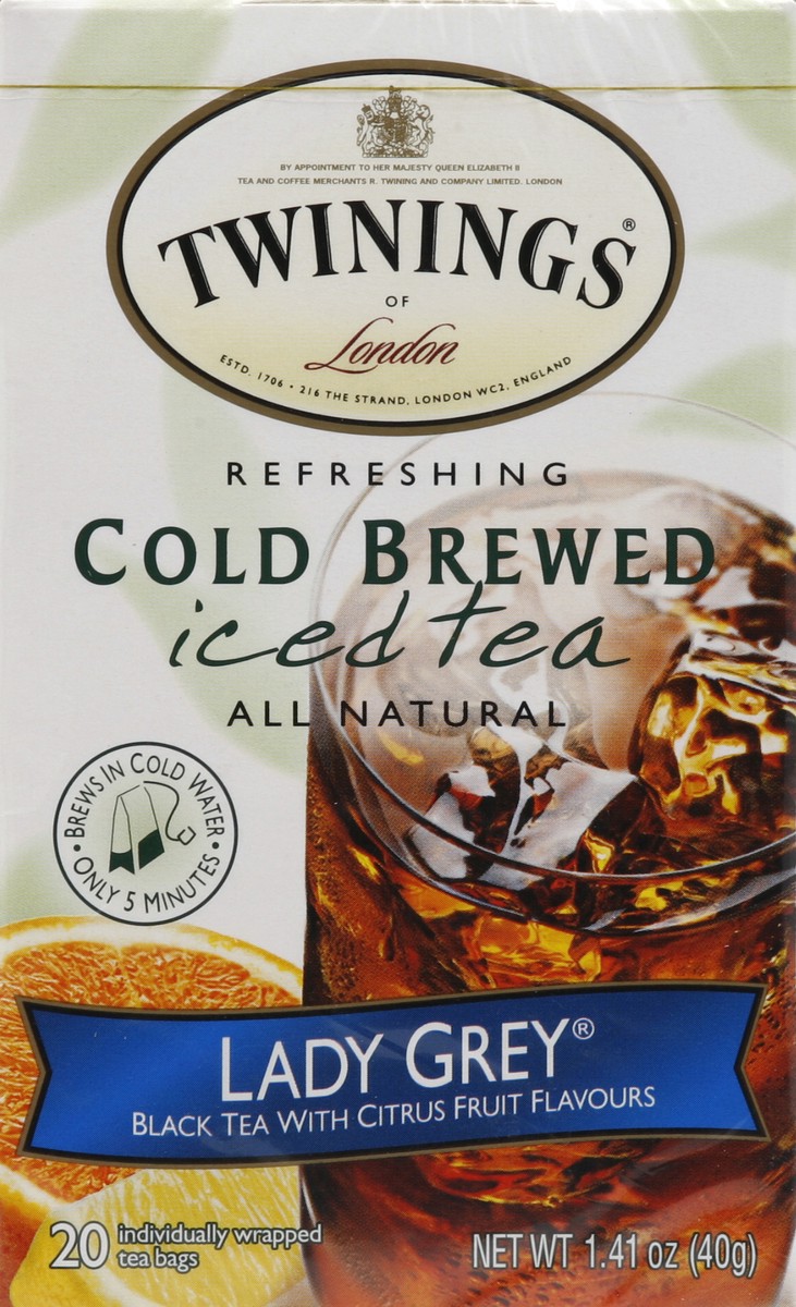 slide 4 of 5, Twinings Refreshing Cold Brewed Citrus Twist Iced Tea - 20 ct; 1.41 oz, 20 ct; 1.41 oz