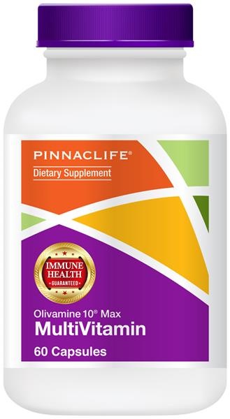 slide 1 of 1, Pinnaclife Dietary Supplement Capsules Olivamine 10 Max Multivitamin Capsules, 60 ct