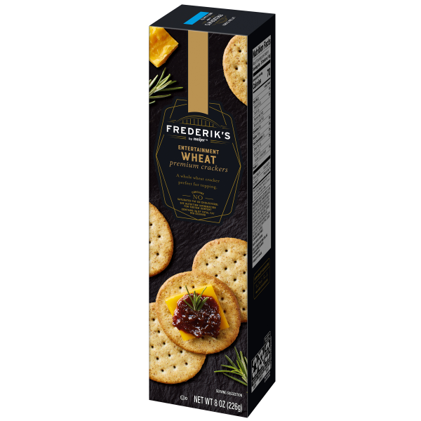 slide 29 of 29, Frederik's By Meijer FREDERIKS BY MEIJER Frederik's Entertain Wheat Prem Crackers, 8 oz