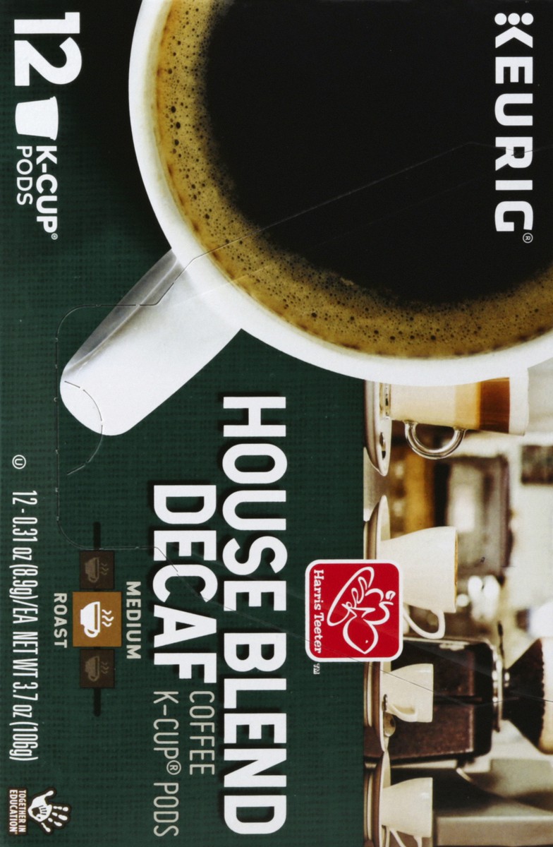 slide 3 of 5, Harris Teeter Coffee Kcups - House Blend Decaf - 12 ct, 12 ct