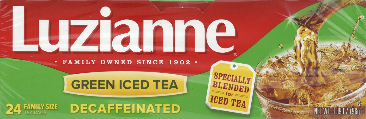 slide 1 of 4, Luzianne Green Iced Tea - 24 ct, 24 ct