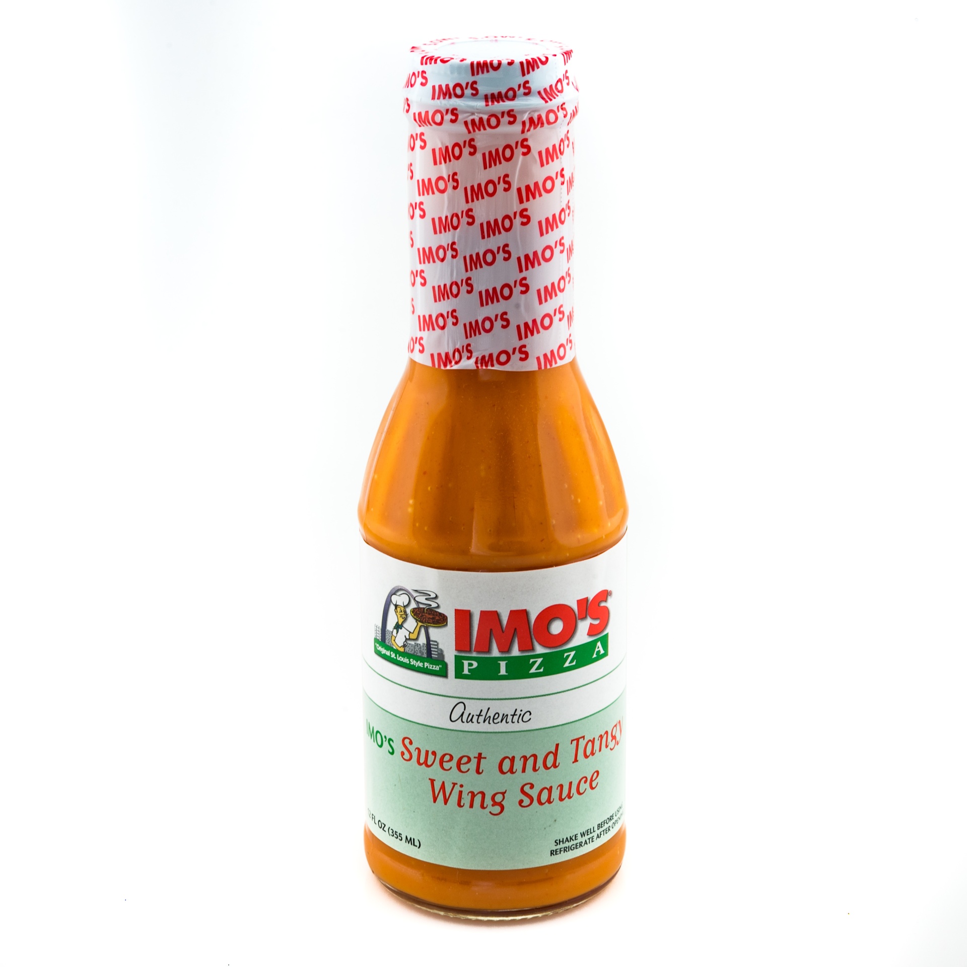 slide 1 of 1, Imo's Sweet & Tangy Wing Sauce, 12 fl oz