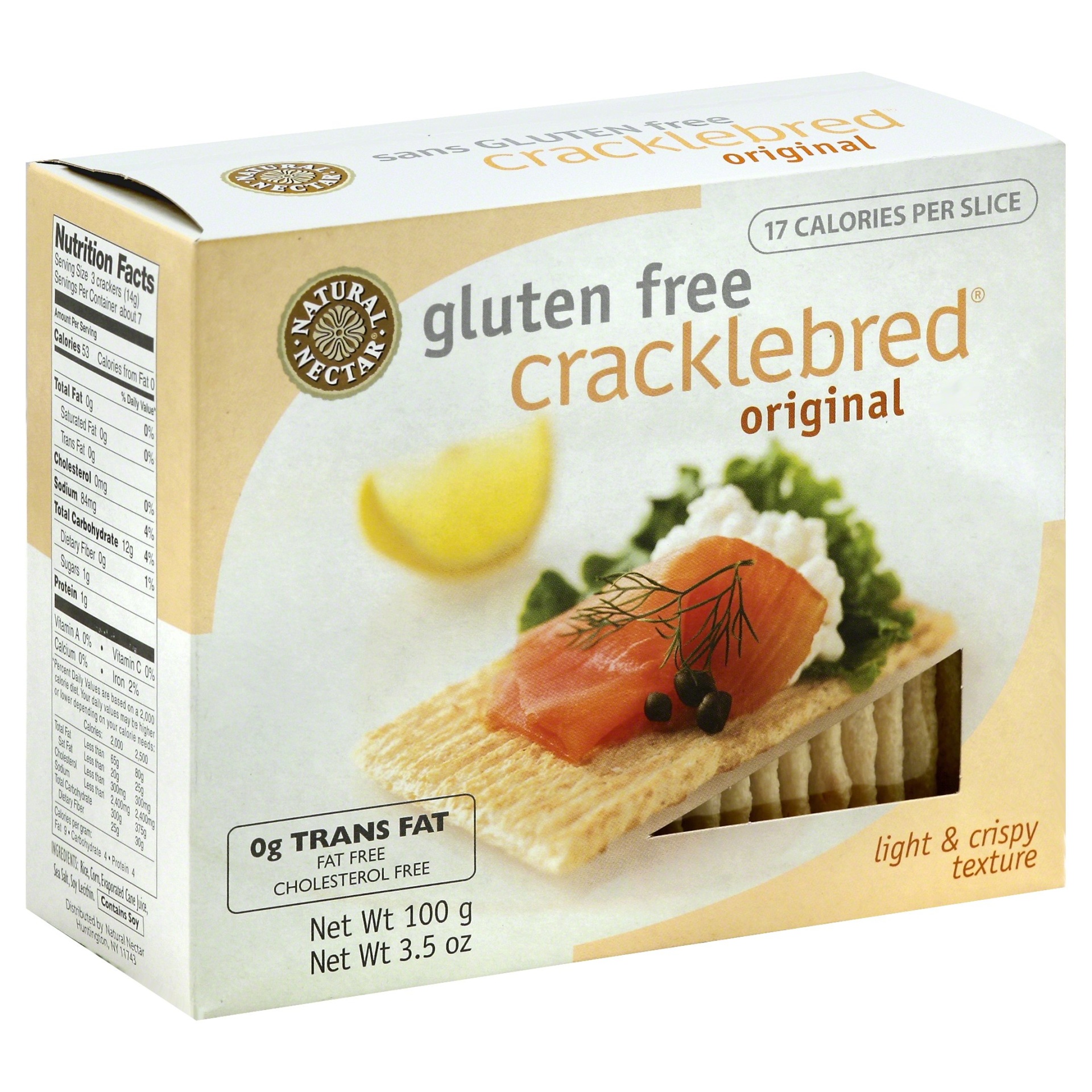 slide 1 of 4, Natural Nectar Natural Ne Cracklebread Orgn - 3.5 Oz, 3.5 oz