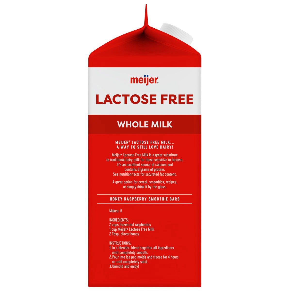 slide 5 of 13, Meijer Lactose Free Whole Milk, 1/2 gal