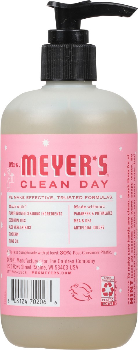 slide 8 of 9, Mrs. Meyer's Clean Day Liquid Hand Soap, Peppermint, 12.5 oz, 12.5 fl oz