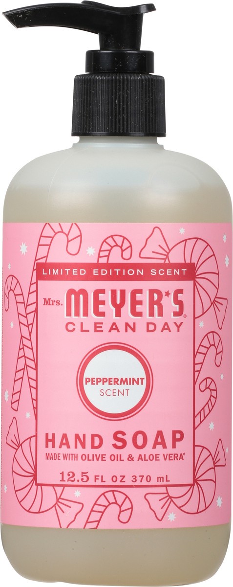 slide 4 of 9, Mrs. Meyer's Clean Day Liquid Hand Soap, Peppermint, 12.5 oz, 12.5 fl oz