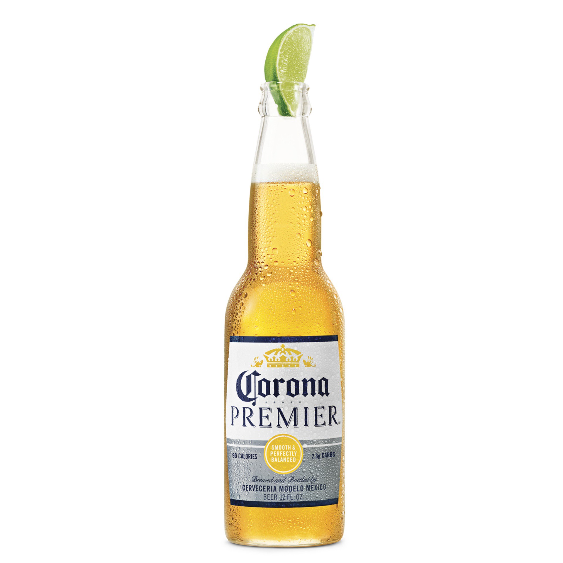 slide 5 of 7, Corona Premier Mexican Lager Import Light Beer, 18 pk 12 fl oz Bottles, 4.0% ABV, 216 fl oz