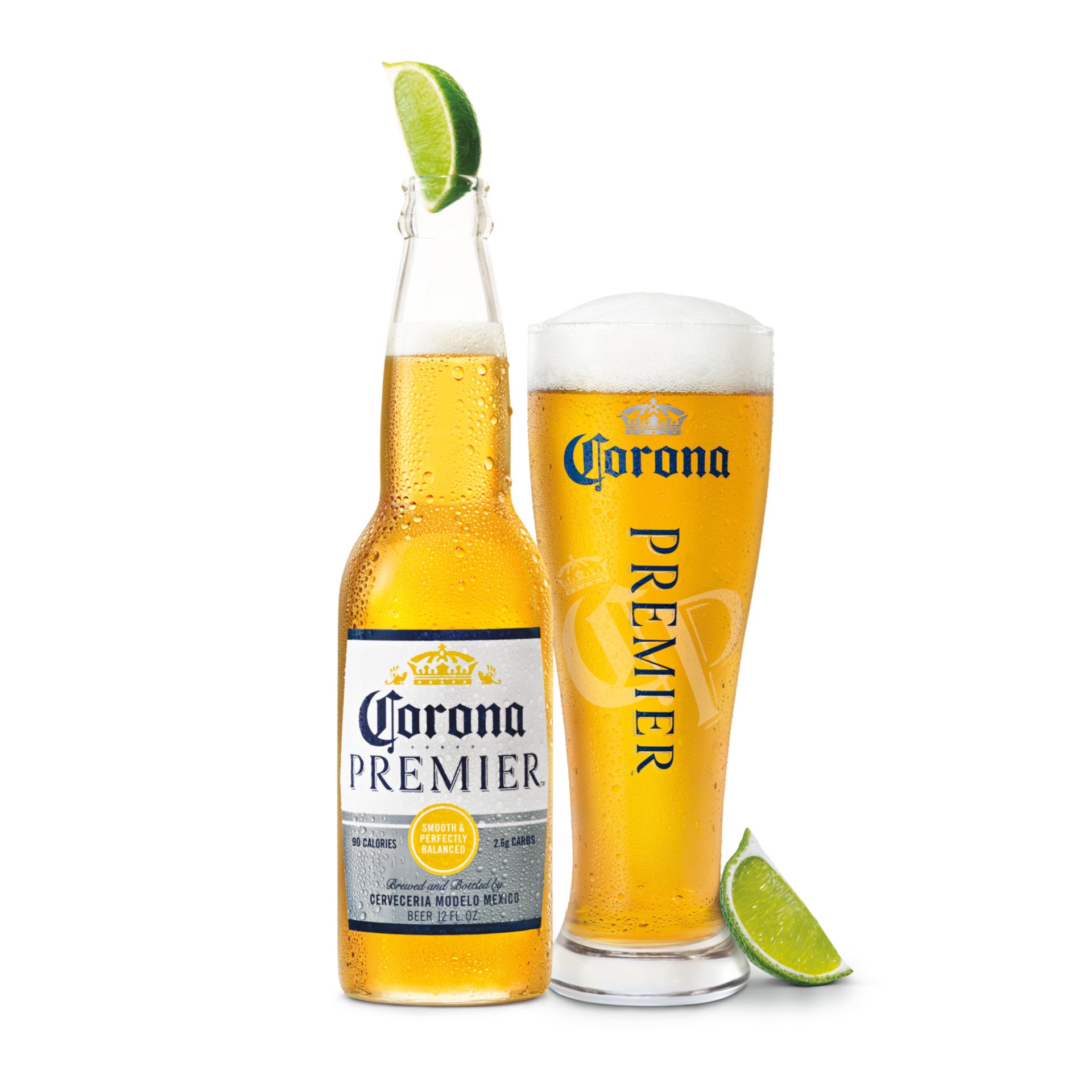 slide 2 of 7, Corona Premier Mexican Lager Import Light Beer, 18 pk 12 fl oz Bottles, 4.0% ABV, 216 fl oz