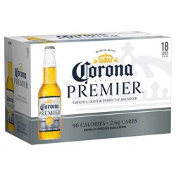 Corona Premier Mexican Lager Beer Bottles