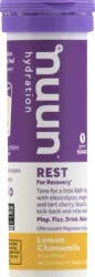 Nuun Hydration Tablets Lemon Chamomile Rest 10 ea