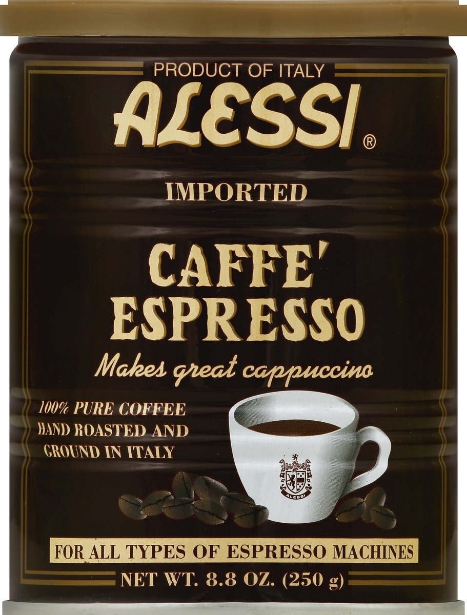 slide 2 of 2, Alessi Cafe Espresso, 8.8 oz