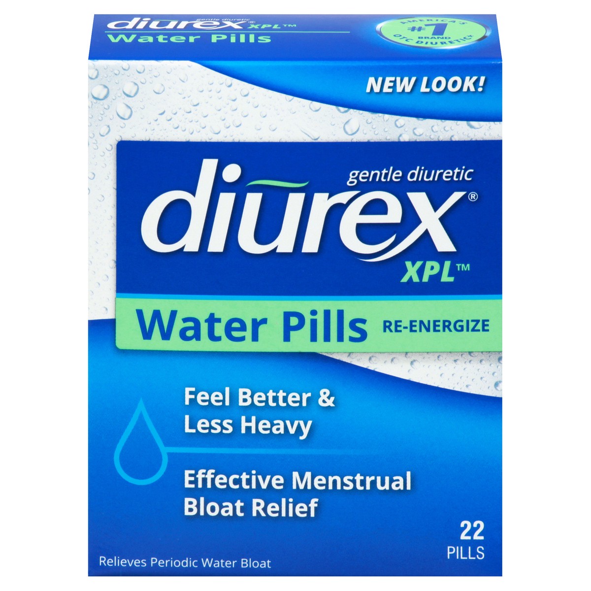slide 1 of 12, Diurex Water Pills, 22 ct