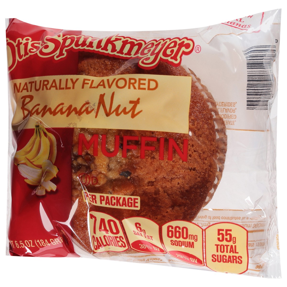 slide 4 of 9, Otis Spunkmeyer Banana Nut Muffin 6.5 oz, 6.5 oz