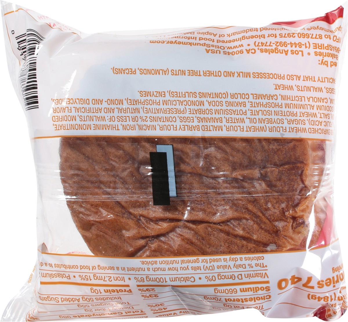 slide 5 of 9, Otis Spunkmeyer Banana Nut Muffin 6.5 oz, 6.5 oz